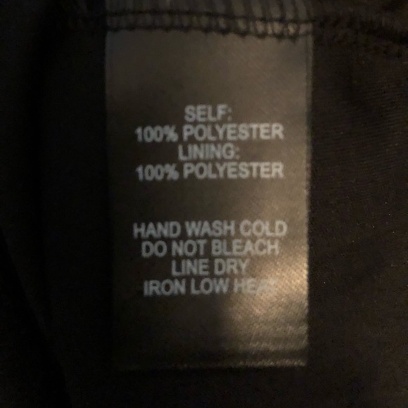 Lulus Karina Black and Blue Embroidered Peplum Dress - Picture 7 of 7